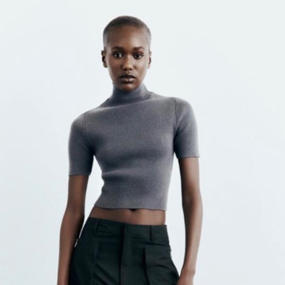 Zara Cropped Sweater